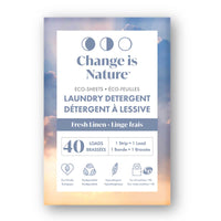 Fresh Linen Eco-Laundry Detergent Sheets